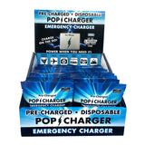 Zorbitz Pop Charger White One Time Use Phone Charger 2 ft. L