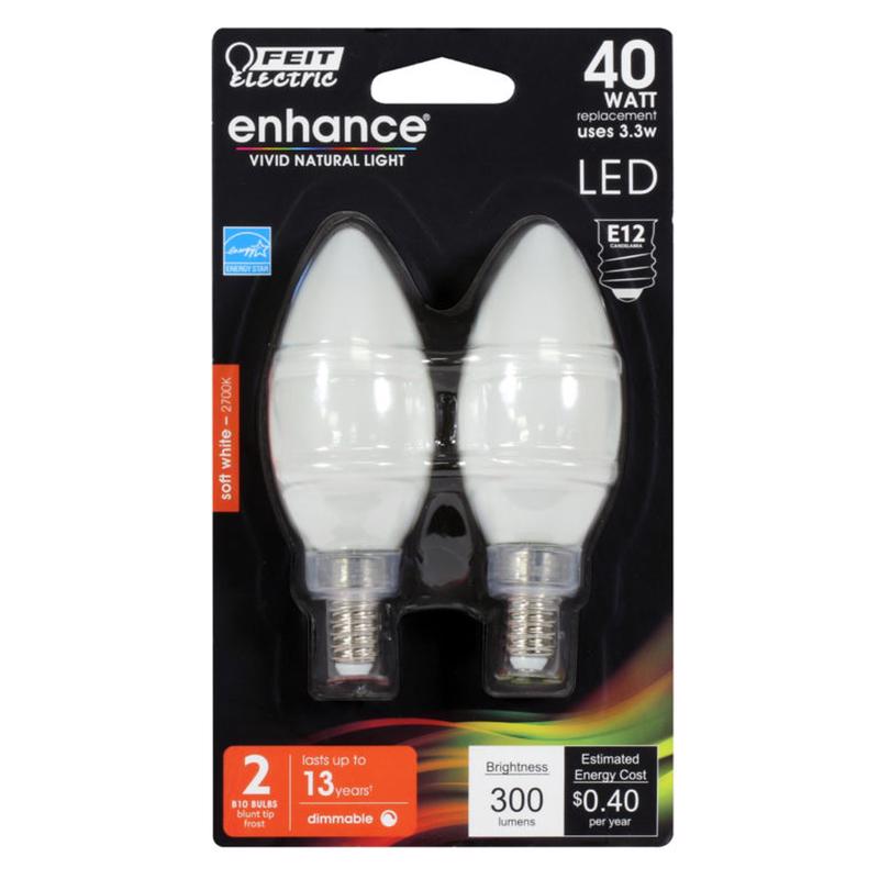 LED TRPDO E12 SW 40W 2PK