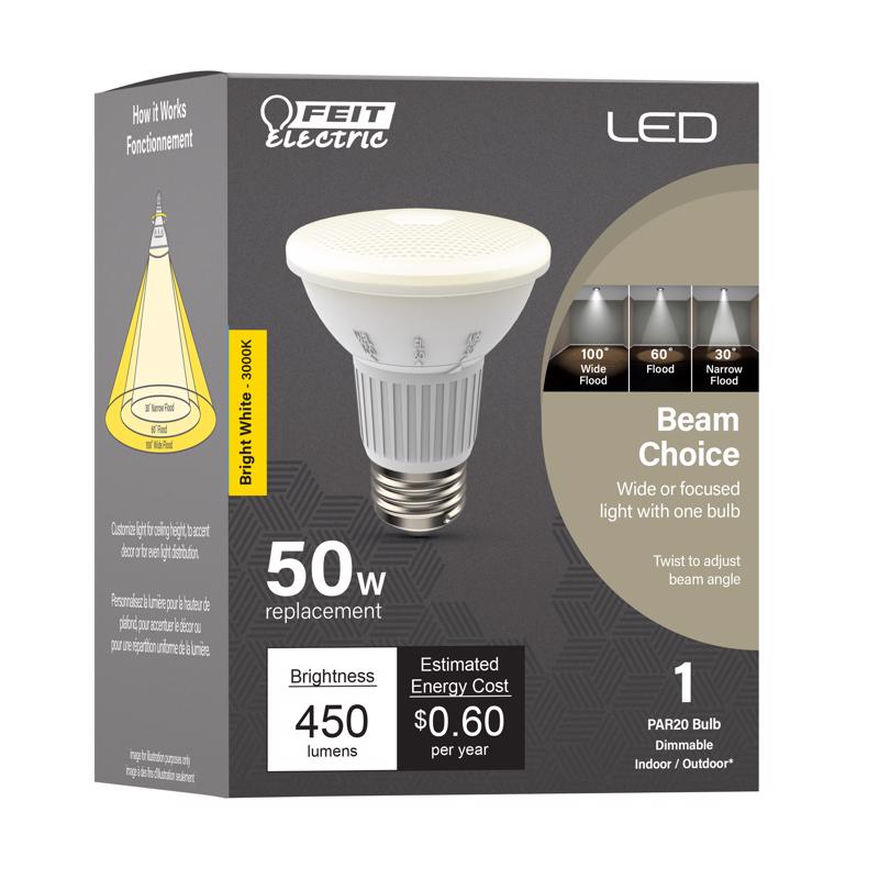 LED PAR20 E26 BW 50W DIM