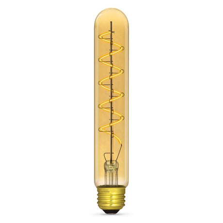 Feit T10 E26 (Medium) LED Bulb Amber 40 Watt Equivalence 1 pk