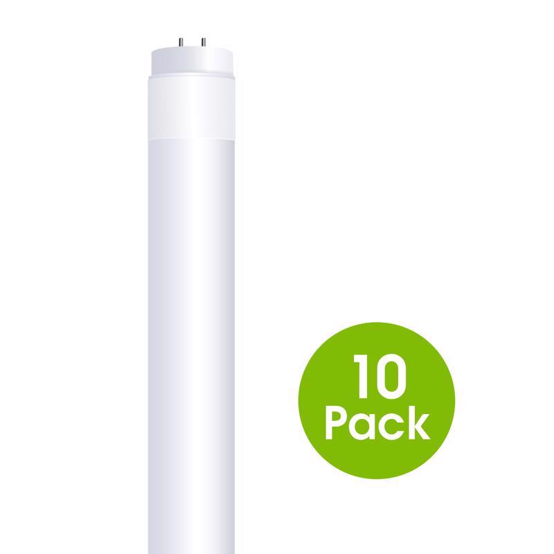 Feit Plug & Play T12 Cool White 47.4 in. G13 Linear LED Bulb 40 Watt Equivalence 10 pk