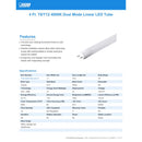 Feit Plug & Play Linear Cool White 47.8 in. G13 T8 LED Bulb 32 Watt Equivalence 10 pk