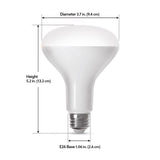 Feit Smart Home BR30 E26 (Medium) Smart-Enabled LED Bulb Color Changing 65 Watt Equivalence 1 pk