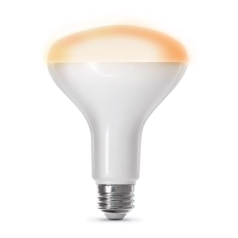 Feit Smart Home BR30 E26 (Medium) Smart-Enabled LED Bulb Soft White 65 Watt Equivalence 1 pk