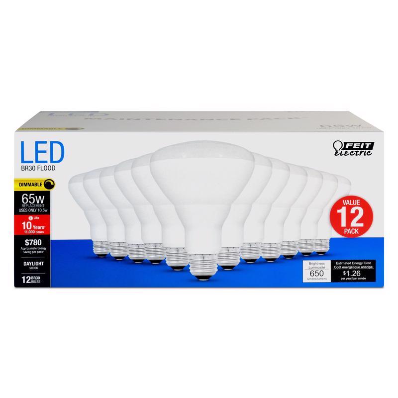 LED BR30 E26 DL 65W 12PK