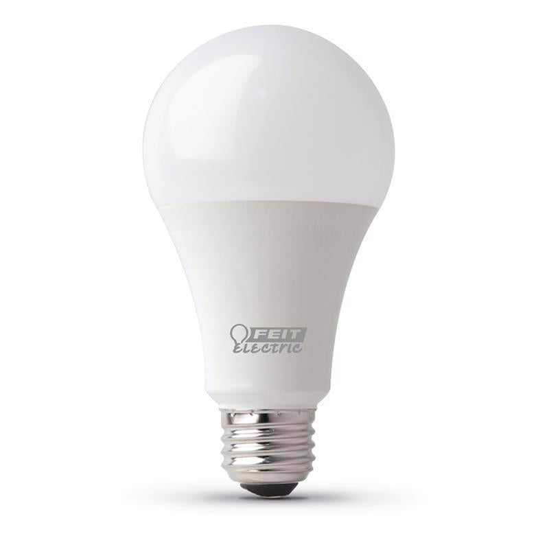 Feit Enhance A21 E26 (Medium) LED Bulb Bright White 100 Watt Equivalence 6 pk