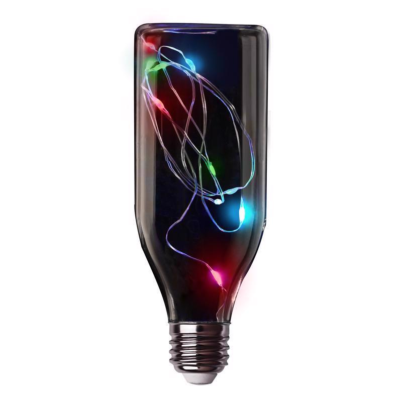 Feit LED Specialty Bottle E26 (Medium) LED Bulb Multi-Colored 11 Watt Equivalence 1 pk