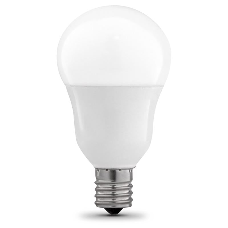 Feit Enhance A15 E17 (Intermediate) LED Bulb Daylight 60 Watt Equivalence 2 pk