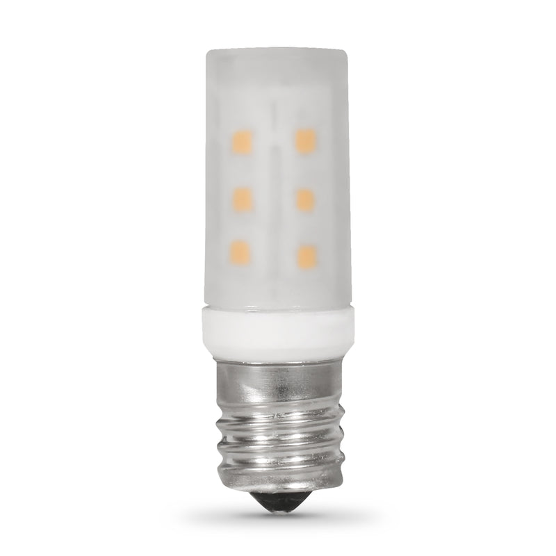 Feit T8 E17 (Intermediate) LED Bulb Warm White 25 Watt Equivalence 1 pk