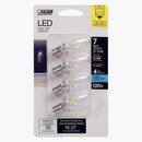 LED C7 E12 DL 7W4PK