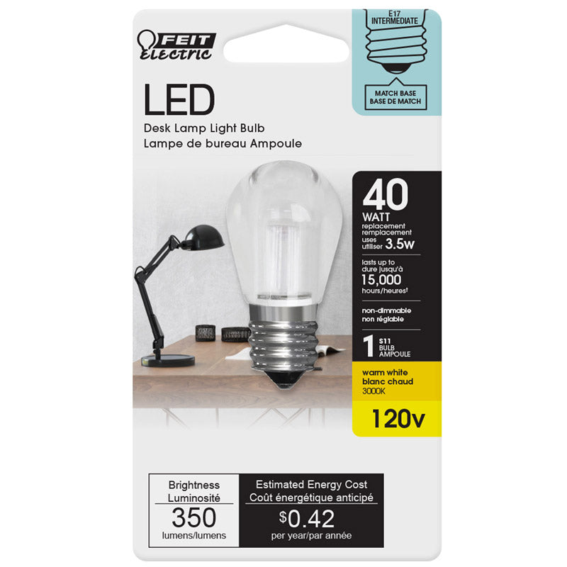 LED S11 E17 WW 40W