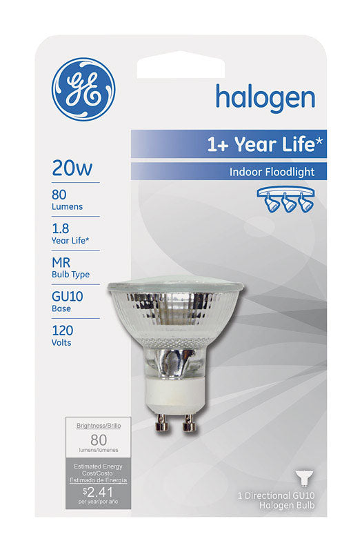 BULB HALOGN 20W FLOOD GE