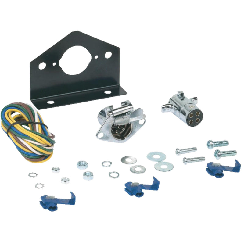 Hopkins 4 Round Trailer Connector Kit