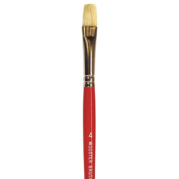 Wooster Oil Brights Flat Artist Paint Brush