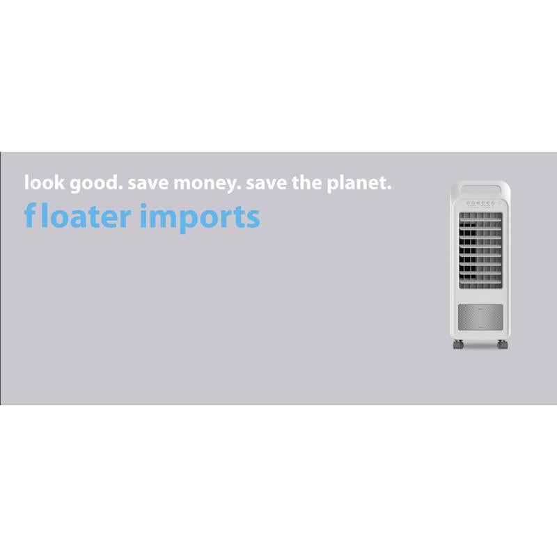 Floater Imports 150 sq ft Portable Evaporative Cooler 68 CFM
