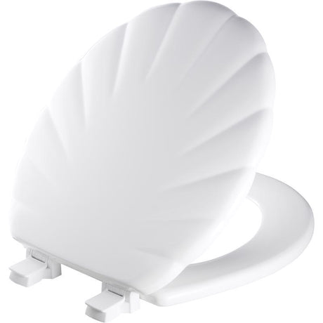 TOILET SEAT RND SHELL WH