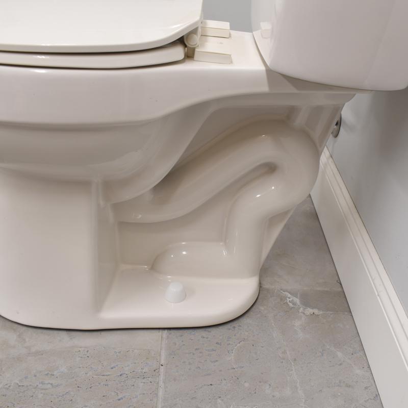 Plumb Pak Toilet Bolt Caps White Plastic For Universal