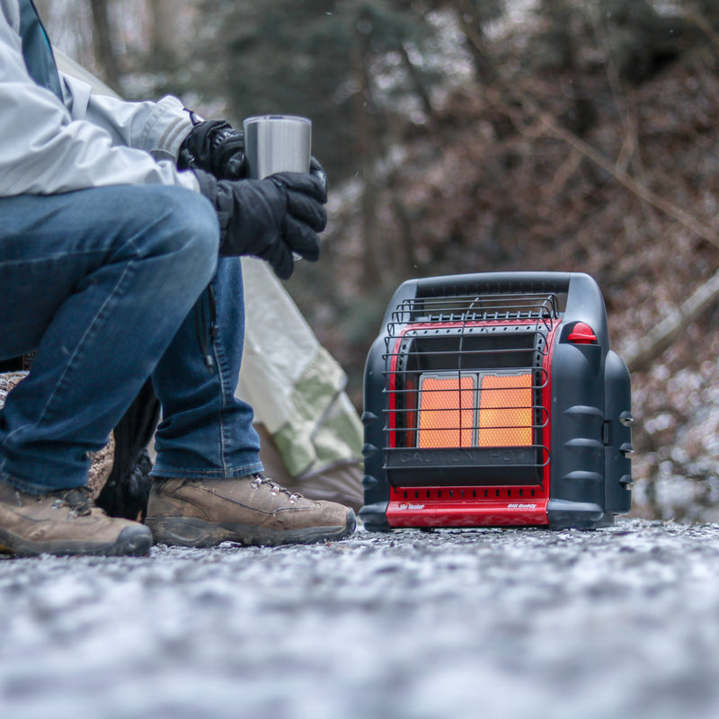 Mr. Heater Big Buddy 18,000 Btu/h 450 sq ft Radiant Propane Portable Heater