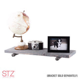 7-1/4 in. W X 24 in. D Riverstone Wood Shelf 1 pk