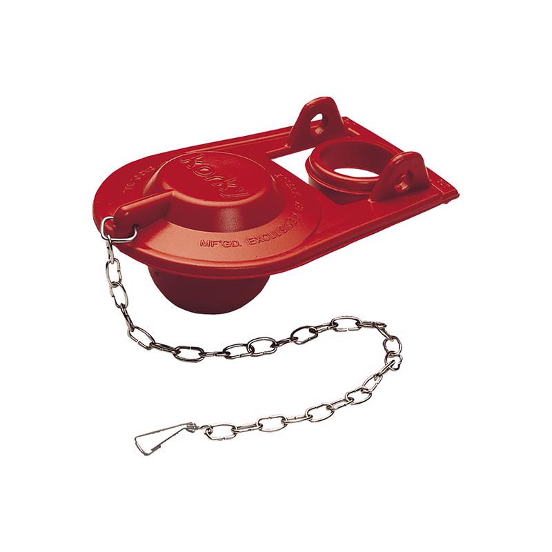 Korky Classic Plus Toilet Flapper Red Rubber