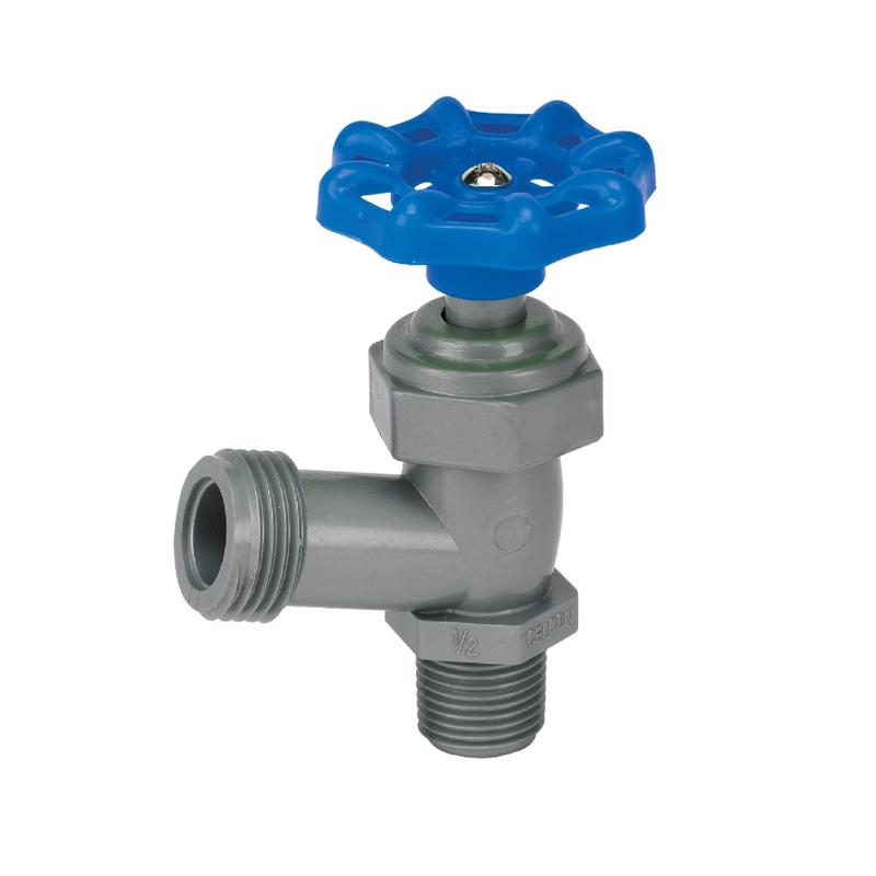 Homewerks 1/2 in. X 3/4 in. MIP x MHT Celcon Boiler Drain Valve