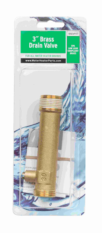 DRAIN VALVE 3/4" MIPXMHT