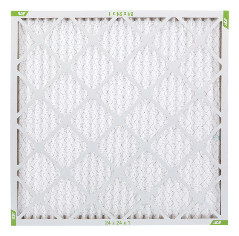 Ace 24 in. W X 24 in. H X 1 in. D Synthetic 8 MERV Pleated Air Filter 1 pk