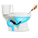 ToiletShroom Toilet Plunger with Holder 21 in. L X 3 in. D