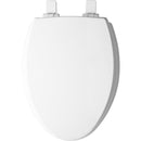 Mayfair by Bemis Kendall Slow Close Elongated White Enameled Wood Toilet Seat