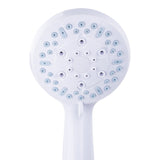 Homewerks White Plastic 3 settings Handheld Showerhead 1.8 gpm