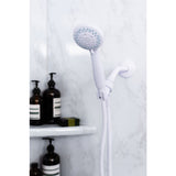 Homewerks White Plastic 3 settings Handheld Showerhead 1.8 gpm