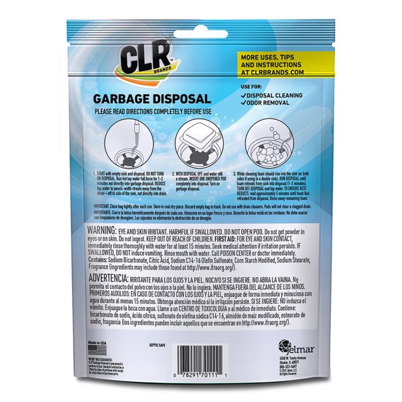 CLR Fresh Scent Garbage Disposal Cleaner 5 ct Tablets