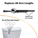 Korky StrongARM Flush Lever Chrome Metal For Universal