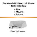 Korky StrongARM Flush Lever Chrome Metal For Mansfield