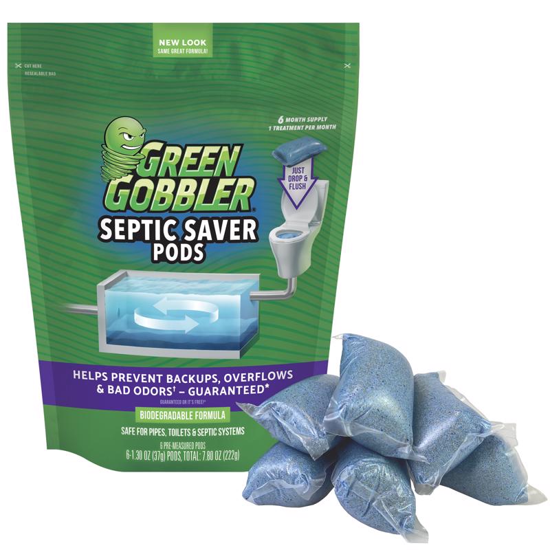 Green Gobbler Tablet Septic System Cleaner 6 ct