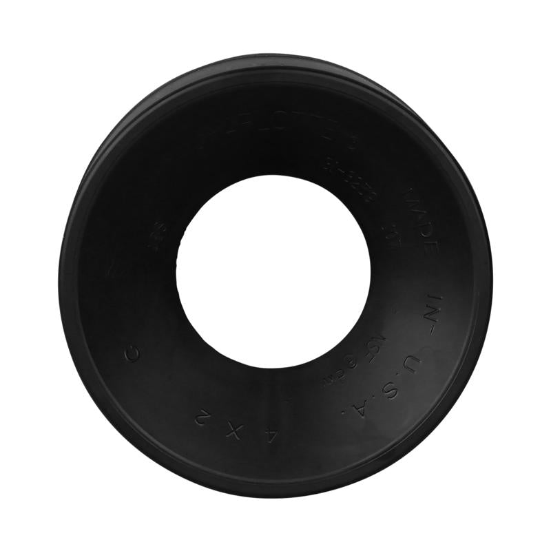 Charlotte Pipe 4 in. Hub X 2 in. D Spigot ABS Adapter