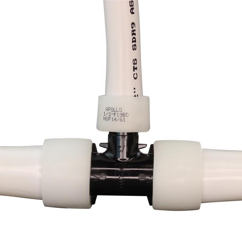 Apollo 3/4 in. Expansion PEX in to X 3/4 in. D Barb Poly Alloy Reducing Tee
