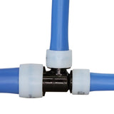 Apollo 3/4 in. Expansion PEX in to X 1/2 in. D Barb Poly Alloy Reducing Tee