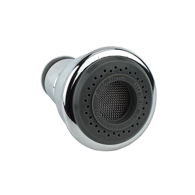 Plumb Pak Keeney Dual Thread 15/16 in.-27 x 55/64 in.-27 Chrome Plated Swivel Sprayrator
