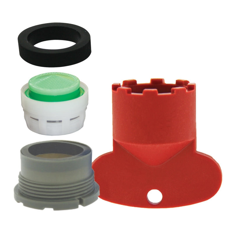 Plumb Pak Male Thread 13/16 in.-27 Black Recessed Aerator Insert