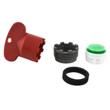 Plumb Pak Male Thread 1-1/2 in. x 1-1/2 in. Black Recessed Aerator Insert