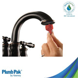 Plumb Pak Male Thread 1-1/2 in. x 1-1/2 in. Black Recessed Aerator Insert