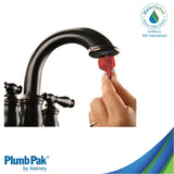 Keeney Plumb Pak Male Thread Black Recessed Aerator Insert