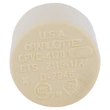 Charlotte Pipe FlowGuard 1/2 in. Hub CPVC Cap 1 pk