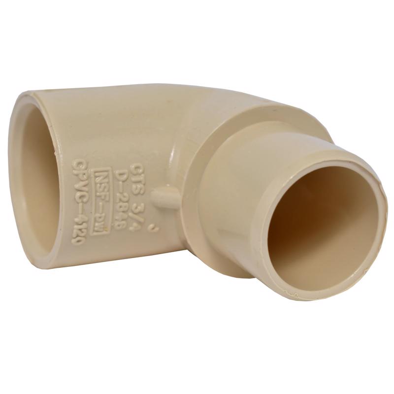 CPVC 90DSTRELBW S40 3/4"