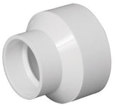 COUPL RED PVC DWV4X2"