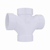 TEE SAN PVC DWV 2" HUB