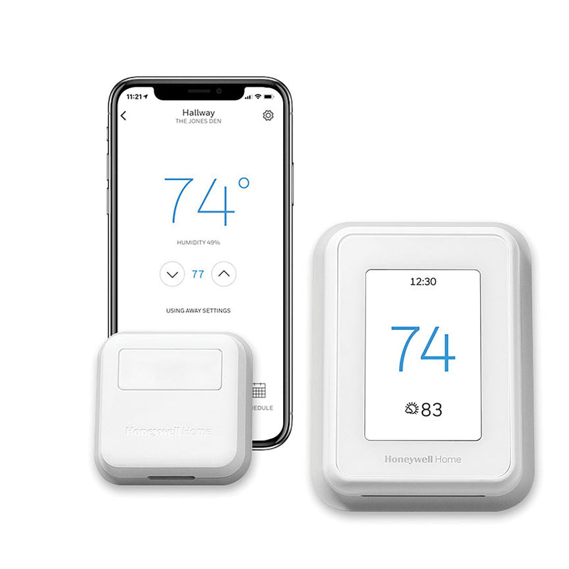 Honeywell T9 Built In WiFi Heating and Cooling Touch Screen Smart-Enabled Thermostat