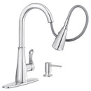 Moen Hadley One Handle Chrome Pull-Down Kitchen Faucet