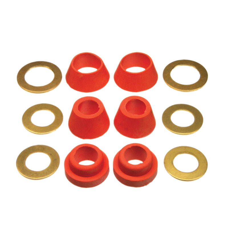 CONE WASHER W/RINGS 12PC